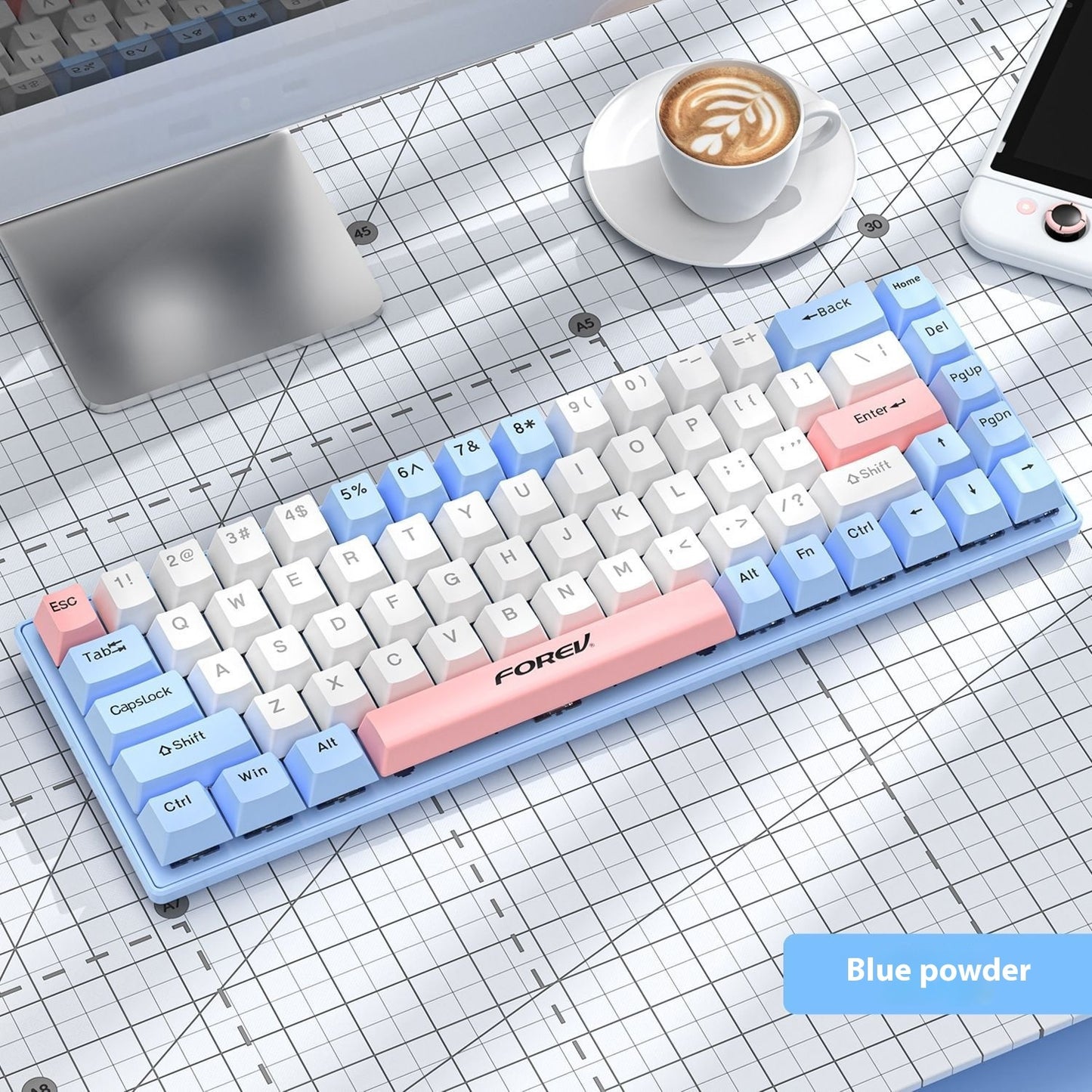 Wired Gaming Electronic Sports Customized Three-model Mechanical Keyboard