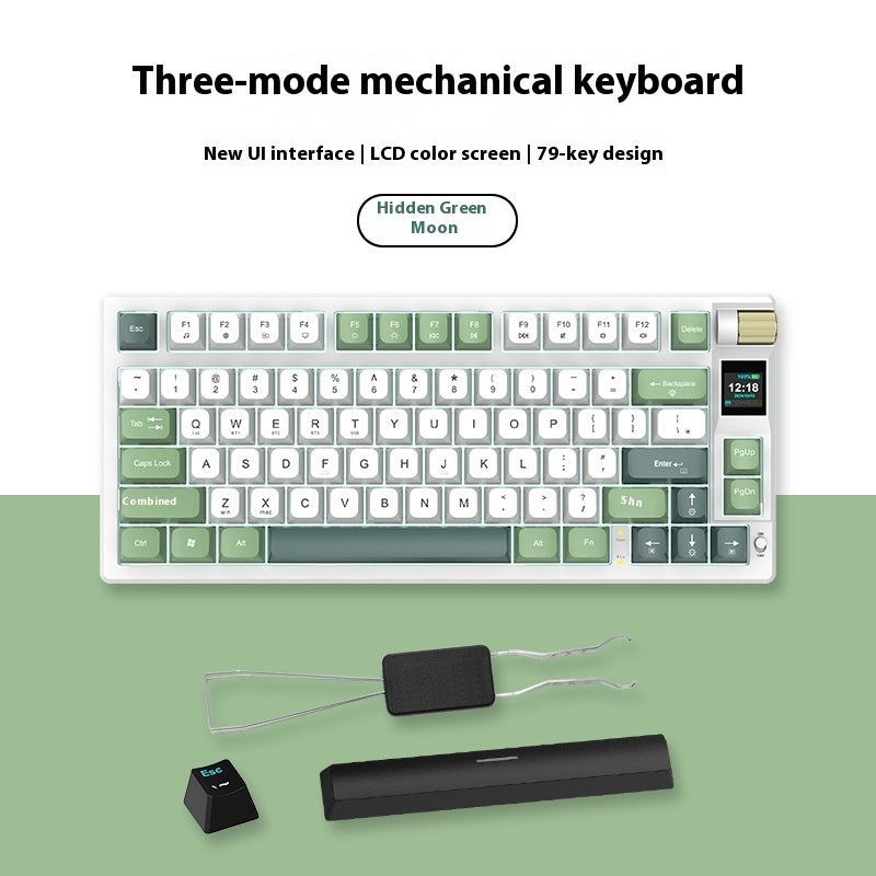 Wired Gaming Electronic Sports Customized Three-model Mechanical Keyboard