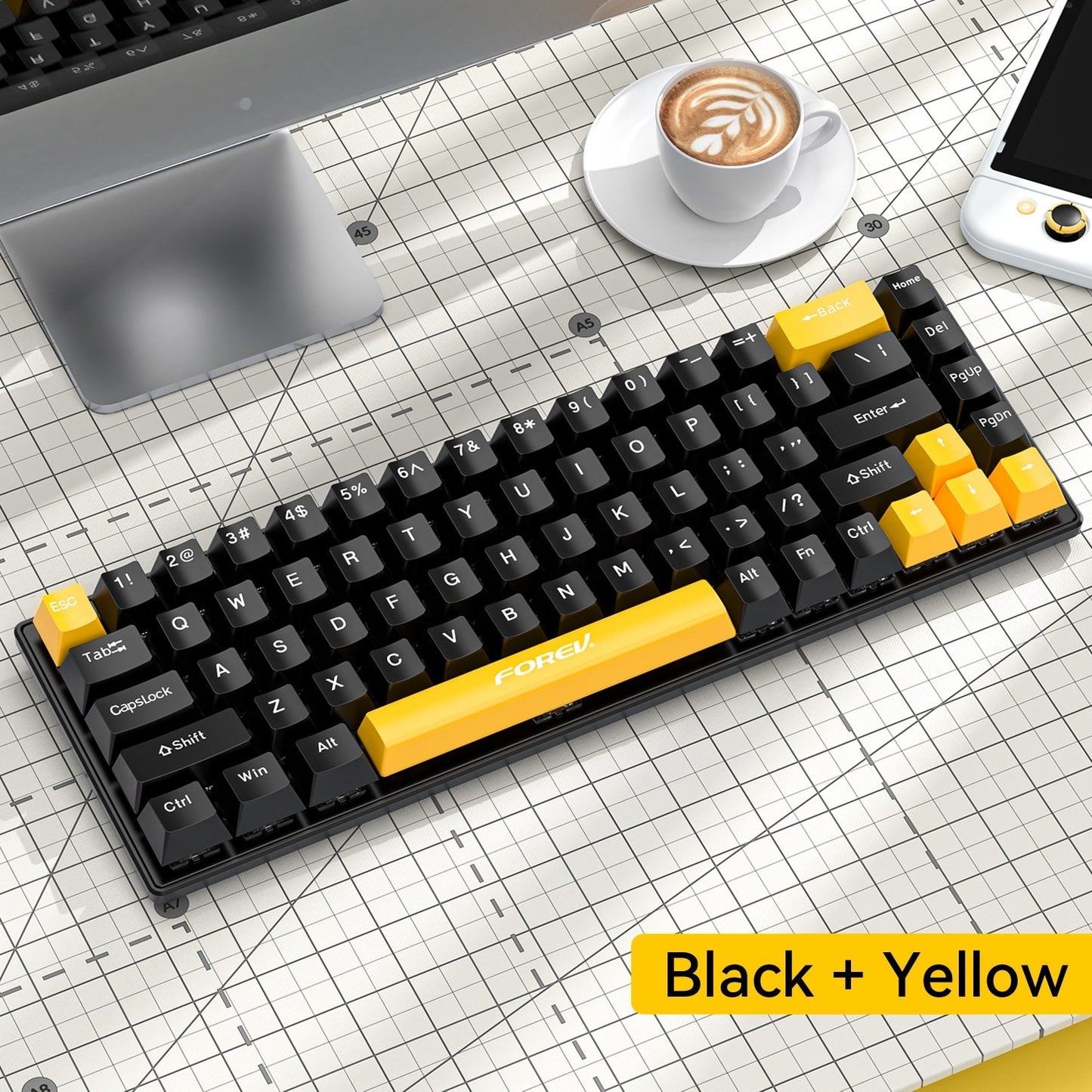 Wired Gaming Electronic Sports Customized Three-model Mechanical Keyboard