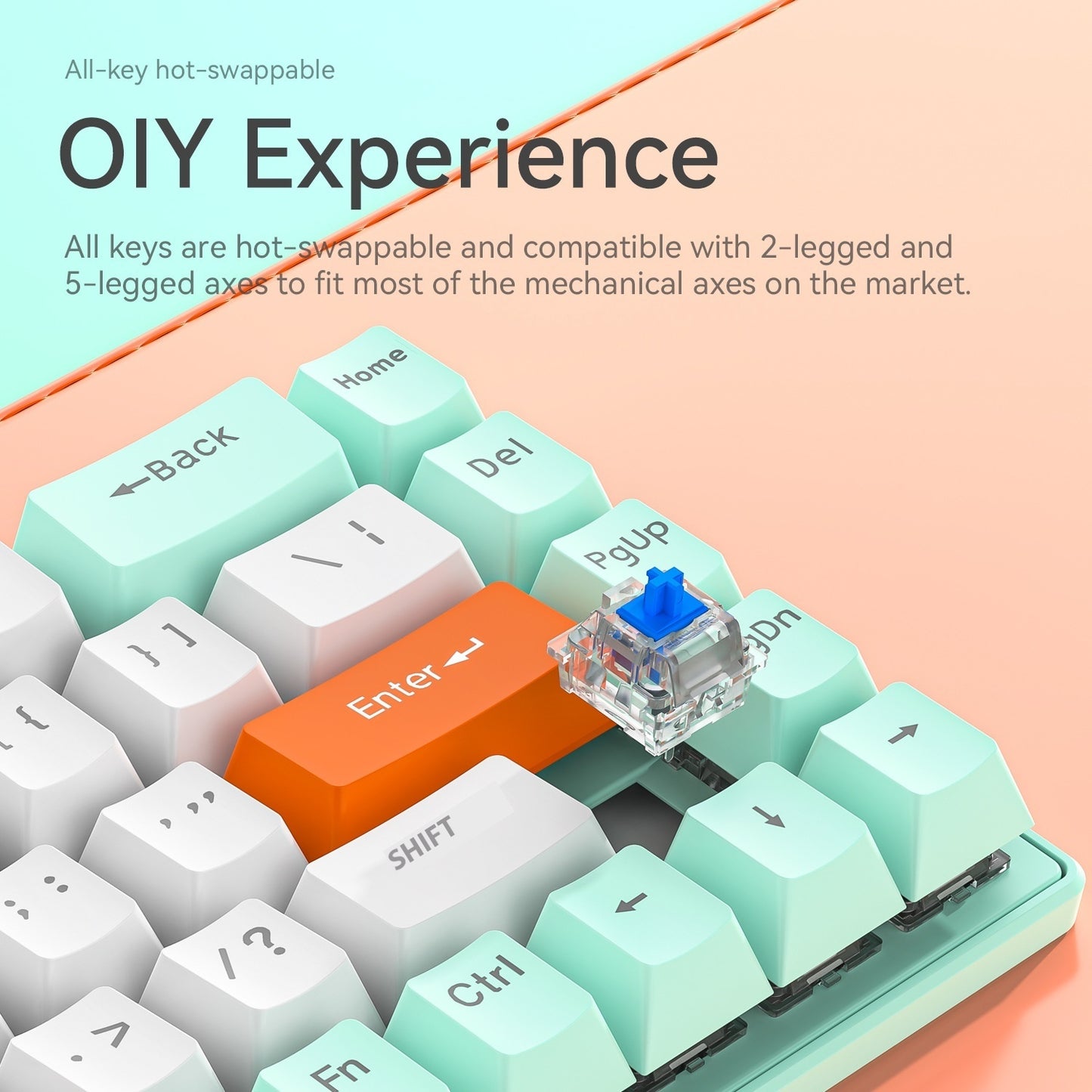 Wired Gaming Electronic Sports Customized Three-model Mechanical Keyboard